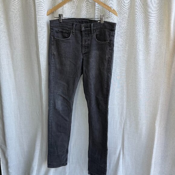 Rag & Bone Extra Slim Fit Jeans – Men’s 30 – Washed Black